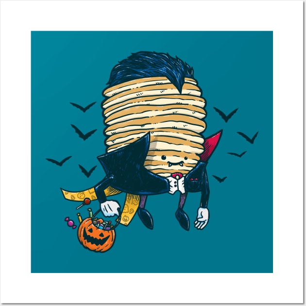 Spooky Pancake Wall Art by nickv47